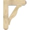 Ekena Millwork Funston Craftsman Rough Sawn Bracket w/ Offset Brace, Douglas Fir, 8"W x 28"D x 36"H BKT0806X28X36FST04RDF - alternate 4